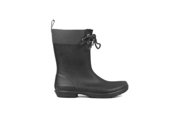 Image of Bogs Flora 2 Eye Waterproof Boots - Womens, Black, Medium, 11, 72348-001-M11