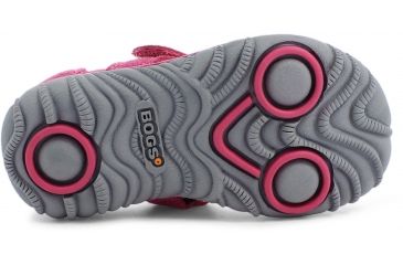 Image of Bogs Hopscotch Mary Jane Spring Flowers Boot,Pink Multi,Size 4 71931I-690-4