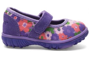 Image of Bogs Hopscotch Mary Jane Spring Flowers Boot,Violet Multi,Size 4 71931I-546-4