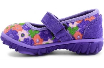 Image of Bogs Hopscotch Mary Jane Spring Flowers Boot,Violet Multi,Size 4 71931I-546-4
