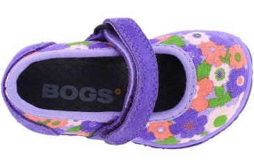 Image of Bogs Hopscotch Mary Jane Spring Flowers Boot,Violet Multi,Size 4 71931I-546-4