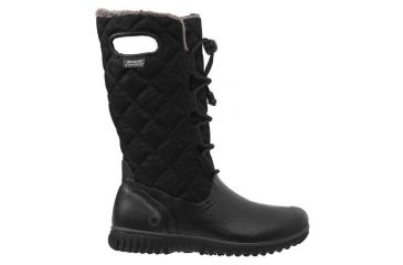 Image of Bogs Juno Tall Rubber Boot - Womens-Black-Medium-6 US, Black, 6 bog0027-Black-Medium-6 US