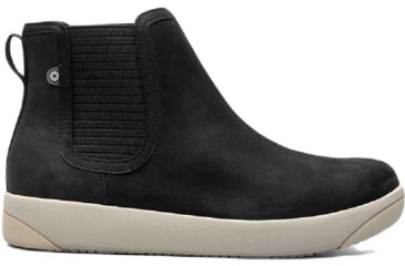 Image of Bogs Kicker Chelsea Leather Shoes - Womens, Black Multi, 7, 72777-9-7