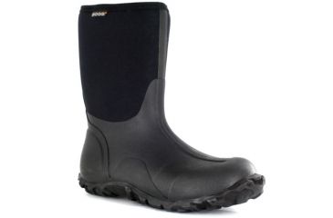 Image of Bogs Mens Classic Mid Boot,Black,Size 13 61142-001-13