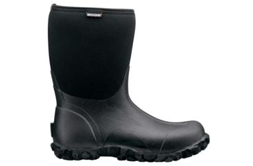 Image of Bogs Mens Classic Mid Boot,Black,Size 13 61142-001-13
