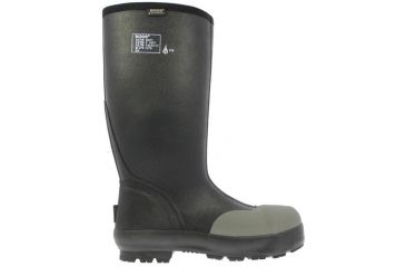 Image of Bogs Mens Forge Fire Retardant Steel Toe Boot,Black,Size 6 71521-001-6