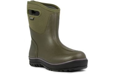 Image of Bogs Mens Ultra Mid Boot,Army Green,Size 4 51407-343-4