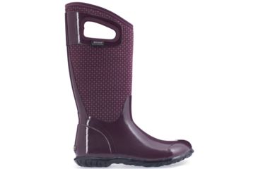 Image of Bogs North Hampton Cravat Rubber Boot - Women's-Eggplant Multi-Medium-10