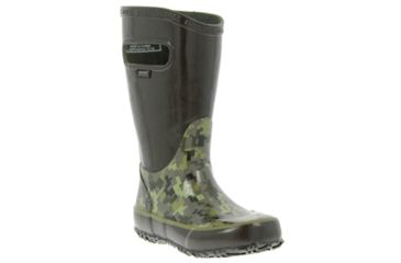 Image of Bogs Rain Digital Camo Boot,Olive Multi,Size 8 71741-302-8