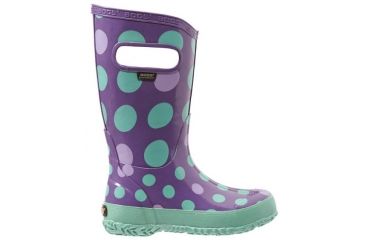 Image of Bogs Rain Dots Boot,Grape Multi,Size 8 71452-544-8