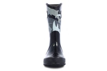 Image of Bogs Rain Sharks Boot,Black Multi,Size 1 71928-009-1