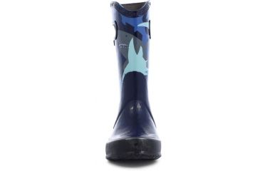 Image of Bogs Rain Sharks Boot,Navy Multi,Size 1 71928-492-1