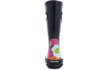 Image of Bogs Rain Spring Flowers Boot,Black Multi,Size 12 71927-009-12