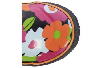Image of Bogs Rain Spring Flowers Boot,Black Multi,Size 12 71927-009-12