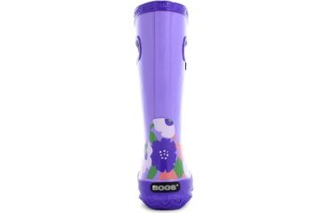 Image of Bogs Rain Spring Flowers Boot,Violet Multi,Size 11 71927-546-11