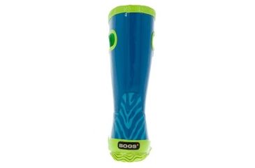 Image of Bogs Rain Zebra Boot,Aqua Multi,Size 11 71740-449-11