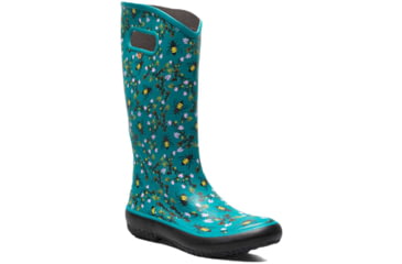 Image of Bogs Rainboot Bees Shoes - Womens, Dark Turquoise, 10, 72977-442-10