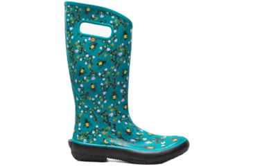Image of Bogs Rainboot Bees Shoes - Womens, Dark Turquoise, 10, 72977-442-10