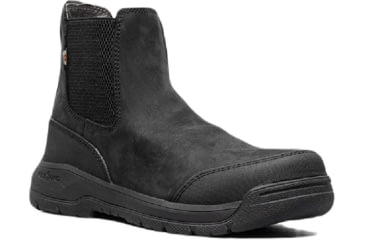 Image of Bogs Shale Leather Chelsea CT WP Shoes - Womens, Black, 7.5, 72920CT-1-7.5
