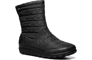 Image of Bogs Snowday II Mid Shoes - Womens, Black, 9, 72697-001-9