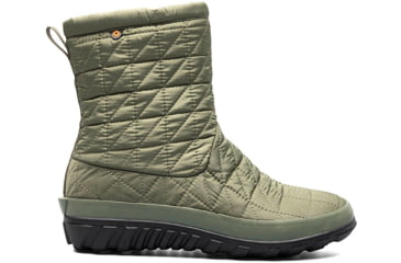 Image of Bogs Snowday II Mid Shoes - Womens, Loden, 8, 72697-305-8