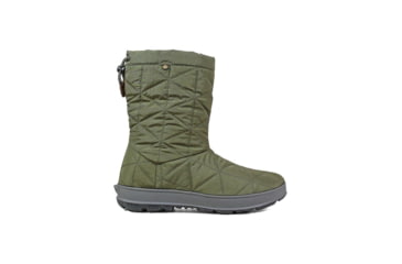 Image of Bogs Snowday Mid - Womens, Dark Green, Medium, 11, 72238-301-M-11