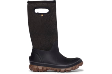 Image of Bogs Whiteout Faded Shoes - Womens, Black, 7, 72845-001-7