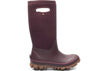 Image of Bogs Whiteout Faded Shoes - Womens, Wine, 9, 72845-609-9