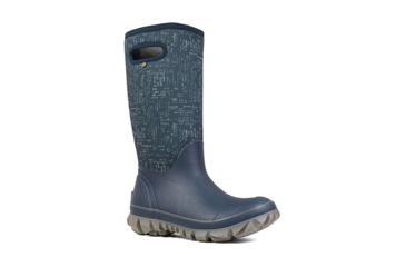 Image of Bogs Whiteout Sparks - Womens, Blue Multi, Medium, 10, 72403-460-M-10