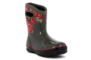 Image of Bogs Womens Classic Watercolor Mid Boot,Gray Multi,Size 6 71788-062-6