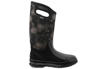 Image of Bogs Womens Classic Watercolor Tall Boot,Black Multi,Size 6 71787-009-6