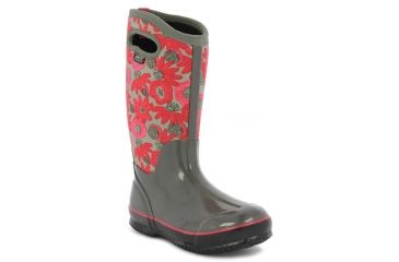 Image of Bogs Womens Classic Watercolor Tall Boot,Gray Multi,Size 6 71787-062-6