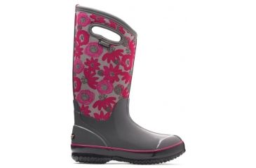 Image of Bogs Womens Classic Watercolor Tall Boot,Gray Multi,Size 6 71787-062-6