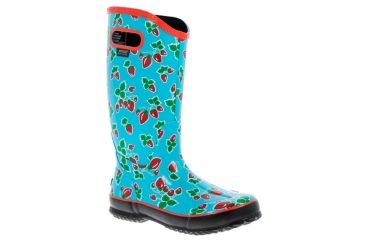 Image of Bogs Womens Fruit Rain Boot,Strawberry,Size 6 71714-611-6