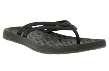 Image of Bogs Womens Hudson Rubber Sandal,Black,Size 12 71696-001-12