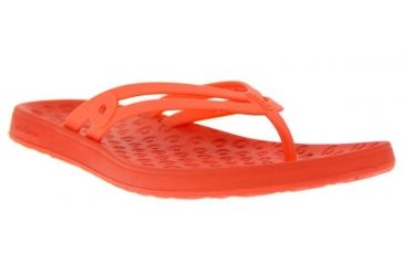 Image of Bogs Womens Hudson Rubber Sandal,Melon,Size 8 71696-831-8