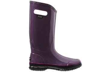 Image of Bogs Womens Linen Rain Boot,Purple,Size 6 71434-542-6