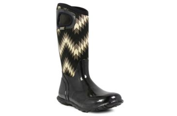 Image of Bogs Womens North Hampton Native Boot,Black/Gray,Size 12 71715-975-12