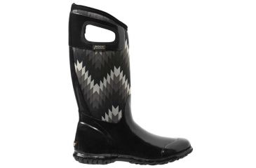 Image of Bogs Womens North Hampton Native Boot,Black/Gray,Size 12 71715-975-12