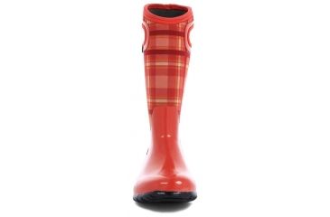 Image of Bogs Womens North Hampton Plaid Boot,Red Multi,Size 6 71779-640-6