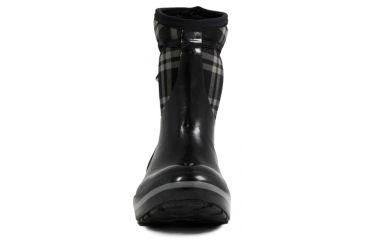 Image of Bogs Womens Plimsoll Plaid Mid Boot,Black,Size 6 71786-001-6