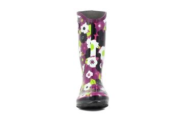 Image of Bogs Womens Rain Spring Flowers Boots, Purple Multi, 12 71897-540-12