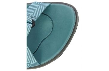 Image of Bogs Womens Rio Diamond Sandal,Turquoise Multi,Size 6 71883S-463-6