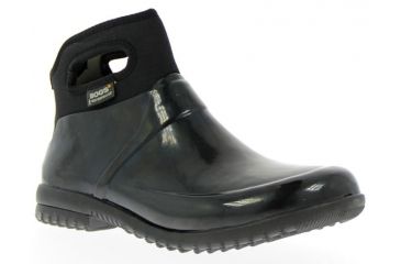 Image of Bogs Womens Seattle Solid Boot,Black,Size 7 71555-001-7