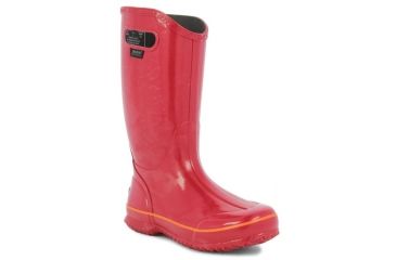 Image of Bogs Womens Solid Rain Boot,Berry,Size 6 71287-652-6