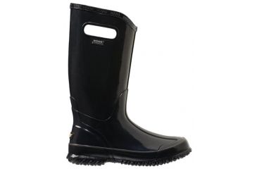 Image of Bogs Womens Solid Rain Boot,Black,Size 9 71287-001-9