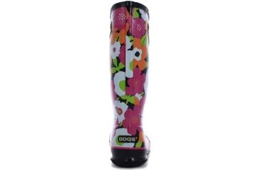 Image of Bogs Womens Spring Flowers Rain Boot,Black Multi,Size 9 71897-009-9
