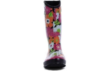 Image of Bogs Womens Spring Flowers Rain Boot,Black Multi,Size 9 71897-009-9