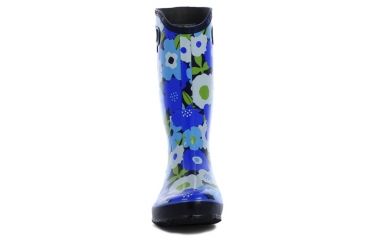 Image of Bogs Womens Spring Flowers Rain Boot,Navy Multi,Size 6 71897-492-6