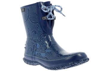Image of Bogs Womens Urban Farmer 2 Eye Batik Boot,Blue,Size 6 71710-400-6